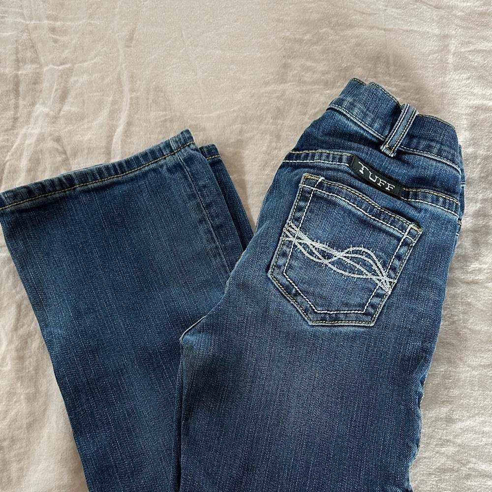 Cowgirl Tuff Blue Boot Cut Jeans